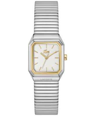 Women's Rene Silver Tone Stainless Steel Mesh Bracelet Watch, 23x30.8mm