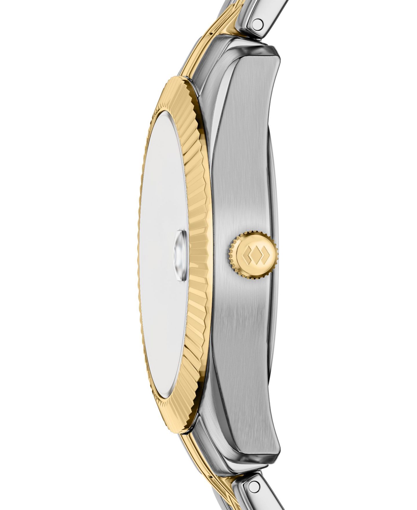 Женские часы Fossil Scarlette Three-Hand Date Two-Tone Stainless Steel Watch, 32mm — фото 3