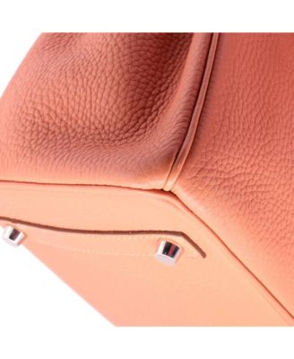 Birkin 30 Handbag Pink Clemence with Palladium Hardware