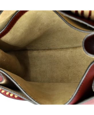 Medium Hudson Handbag Whipstitch Leather