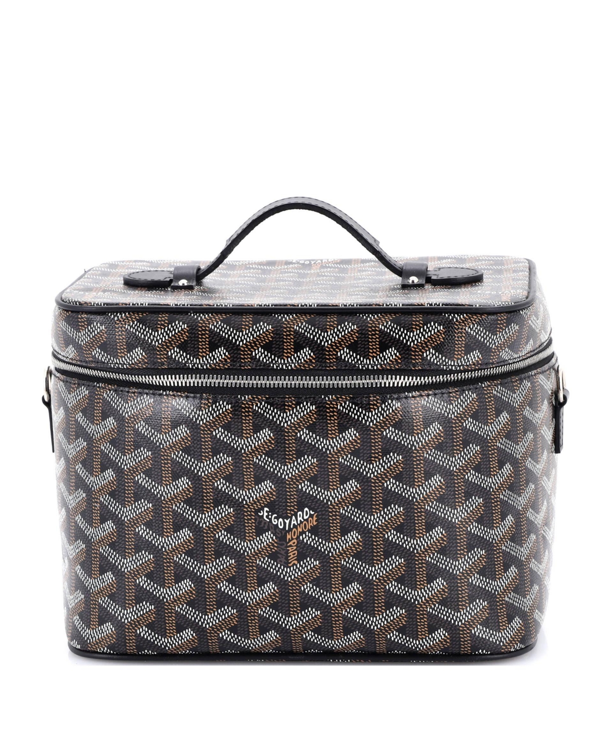 Pre-Owned Goyard Muse Vanity Case Coated Canvas