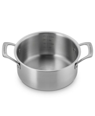 Essential Stainless Steel 10-Pc. Cookware Set