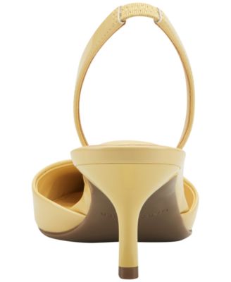 Women's Iced Slingback Kitten Heel Pumps