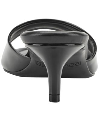 Women's Sagi Slip-On Kitten Heel Dress Sandals