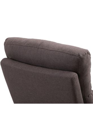 Electric Power Lift Recliner Chair for Elderly, Fabric Reclining Chair with Remote Control, Small Space Recliner for Seniors