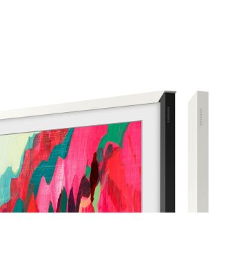 65" The Frame QLED 4K Art Mode Smart TV with a VG-Customizable Bezel - Modern White (2025)