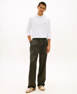 Men's Regular Hooded Long-Sleeve T-Shirt