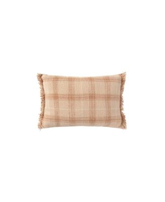 Cotton and Wool Handloom Cushion, 10" x 1'4"