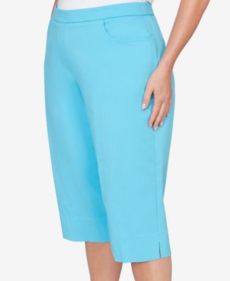 Plus Size Classic Pastel Millenium Allure Clamdigger Pants