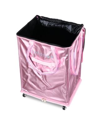 20" Rolling Tote Bag Grocery Bag on Wheels Shopping Trolley BubbleRush