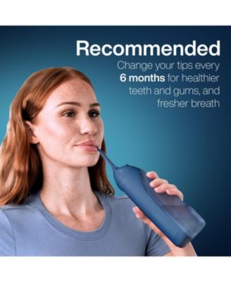 Icon Water Flosser Replacement  Standard, Periodontal, Orthodontic & Tongue Scraper - Genuine, Authentic Part (White)