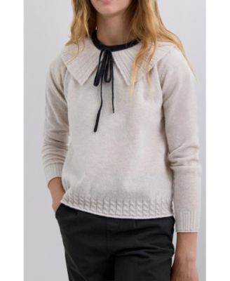 Big Girls Collar Tricot