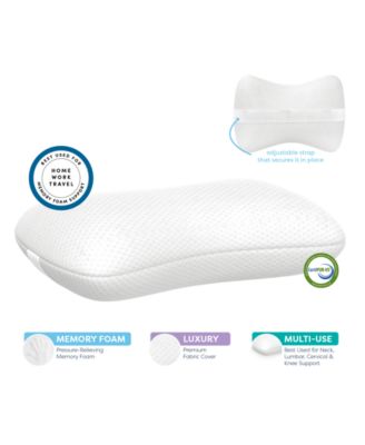Bone Shape Memory Foam Accessory Pillow, Standard