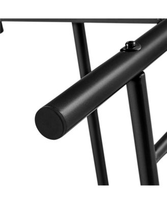 Modern Twin Size Metal Bed Frame with Arched Headboard & Footboard, Underbed Storage, Heavy Duty Slats – Bed Frame