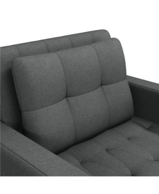 3-in-1 Convertible Sleeper Chair Bed with Adjustable Backrest