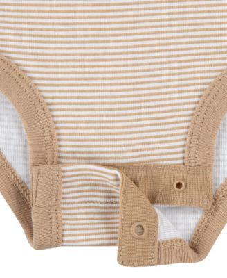 Baby Boys' and Girls' Crewneck Bodysuits and Pants, 3-Piece Set