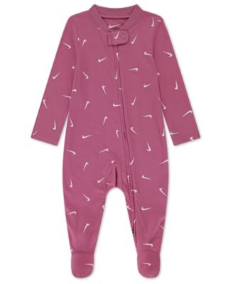 Baby Boys' and Girls' Printed Viscose Footed Coverall