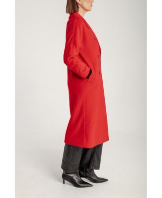 Women's Cashmere Double Breasted Long Coat