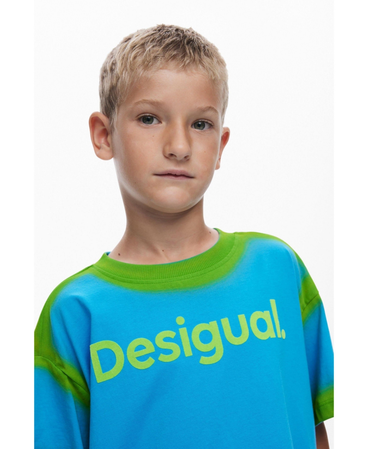 Desigual Boys's Short-sleeve gradient T-shirt