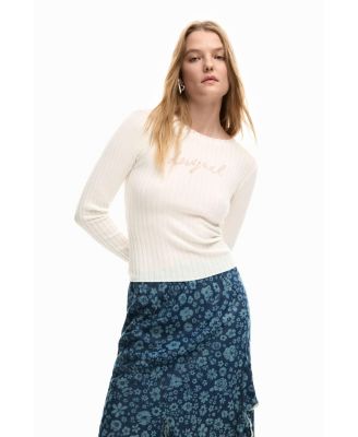 Women's Denim ruffle skirt