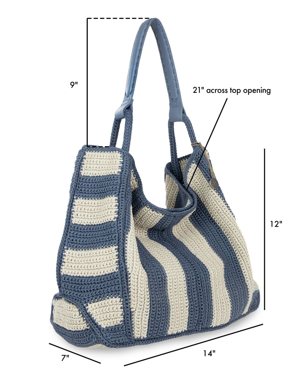 The Sak Los Feliz Leather Large Tote Bag