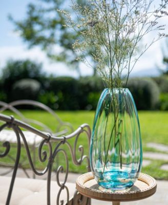Bolla Glass Medium Pleated Vase