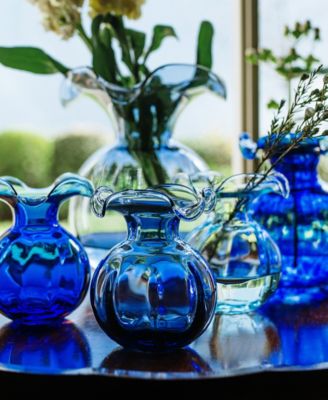 Hibiscus 12 oz. Glass Bud Vase