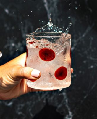 Drop Old Fashioned Whiskey Glasses, Set of 2