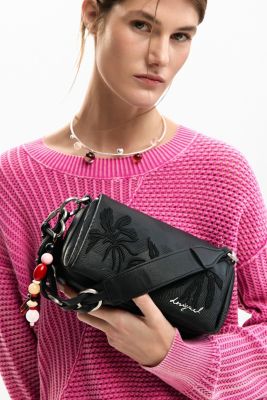 Women's Small Bag Embossed Flowers