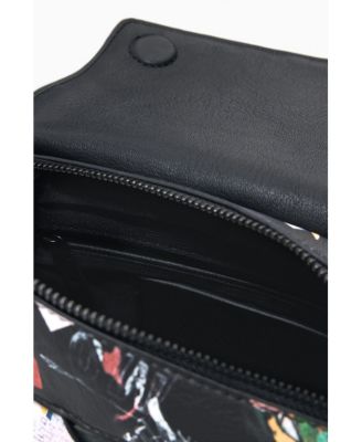 Women's Small braided floral bag