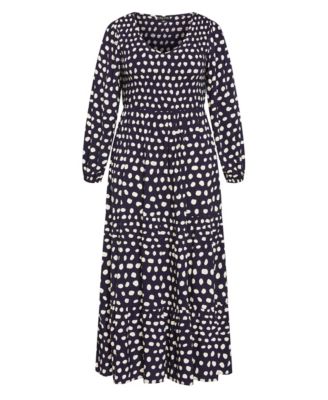 Plus Size Jayden Print Maxi Dress