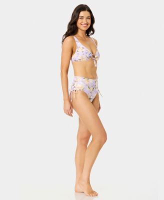 Women's Blooming Garden Keyhole Swim Bralette