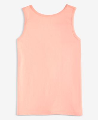 Girls' 5-20 Sequin Pineapple Tank Top