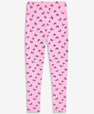 Girls' 5-20 Butterfly-Print Leggings