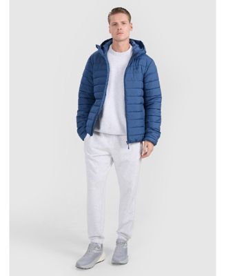 Men's Down Jacket with Synthetic Filling