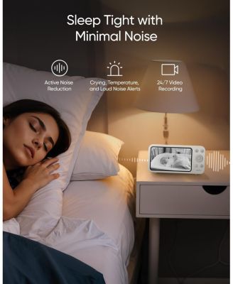 Baby Monitor E20, 2K Resolution, 5'' 720p Display