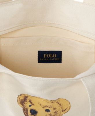 Kids Polo Bear Canvas Tote Bag 