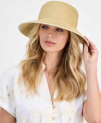 Elevated Straw Face Framer Hat