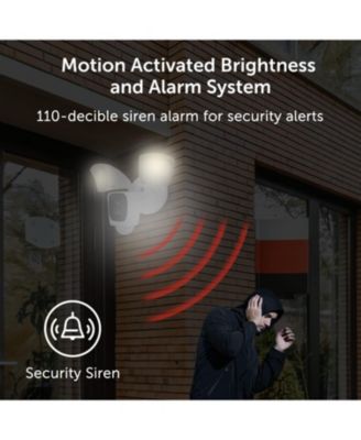 Smart WiFi 1080p HD Outdoor Surveillance Floodlight Camera