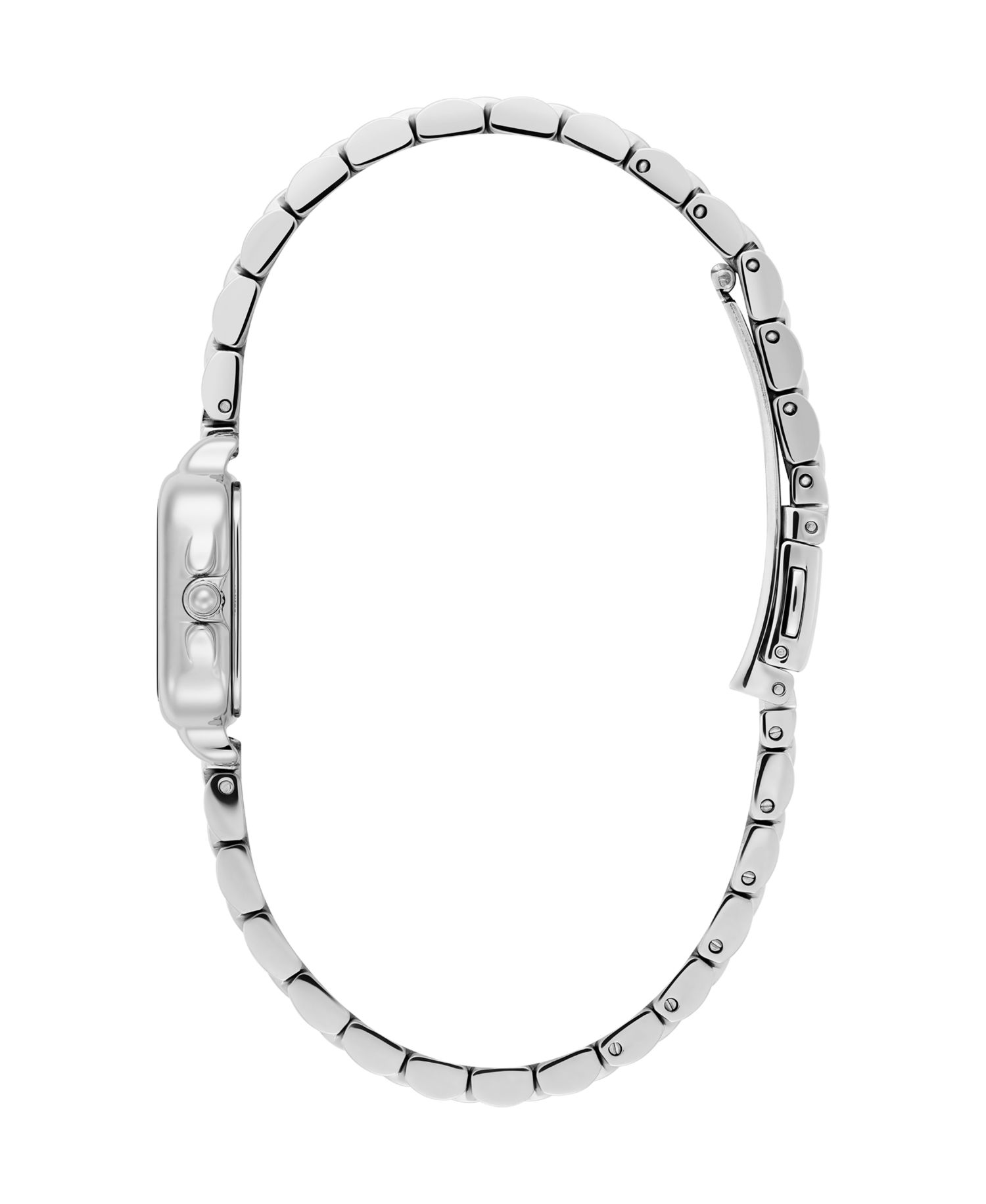 Women's Mini Grosvenor Silver Tone Stainless Steel Bracelet Watch, 20mm