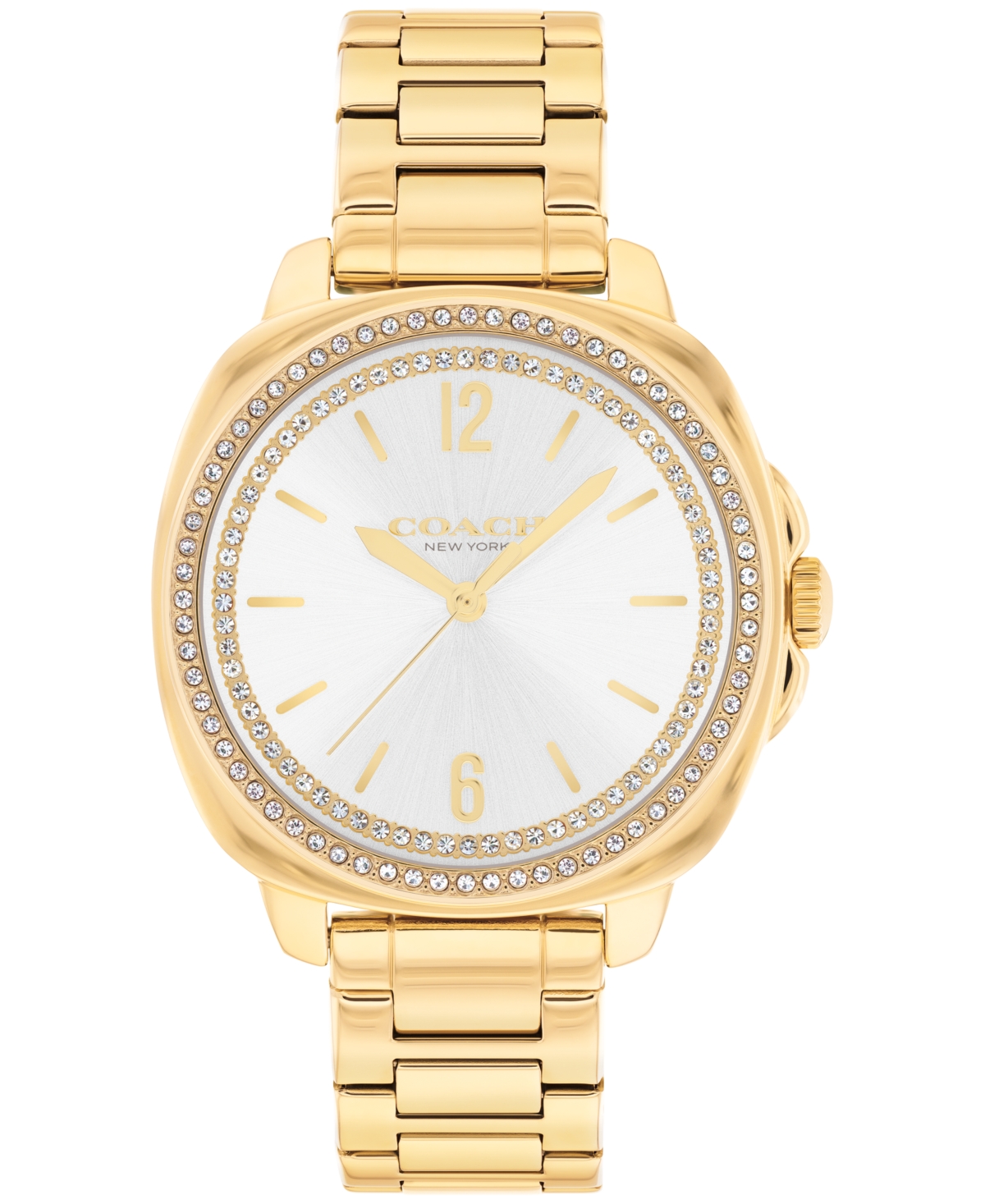 Coach Women's Kitt Gold Tone Stainless Steel Bracelet Watch, 34mm