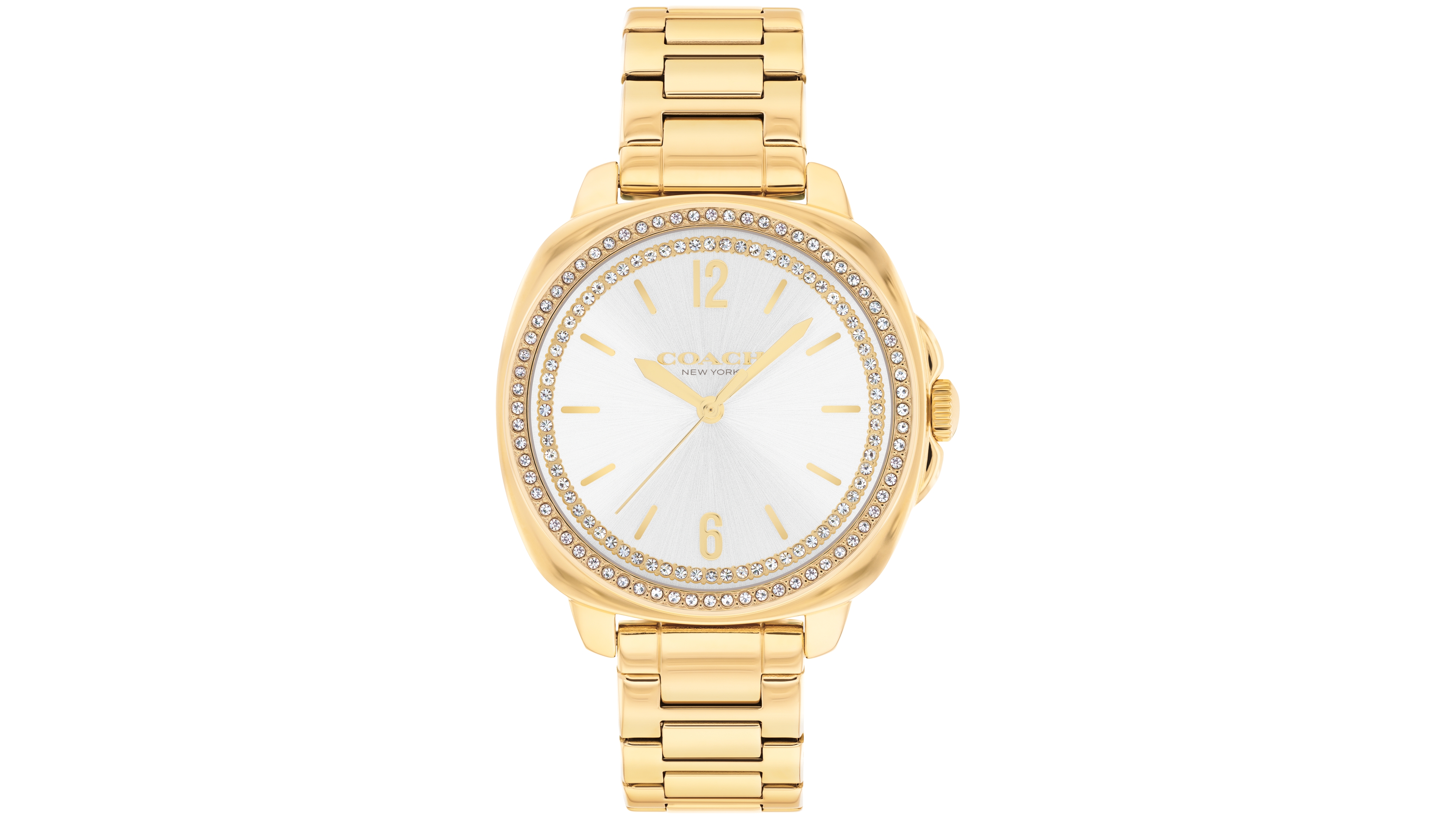 Coach Women's Kitt Gold Tone Stainless Steel Bracelet Watch, 34mm