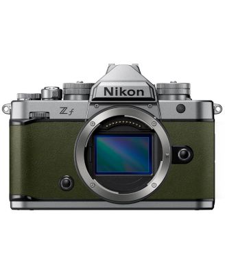 Z f Mirrorless Camera, Silver/Moss Green