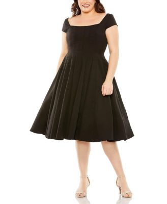 Women's Ieena Sequined One Shoulder Bishop Sleeve Trumpet Gown