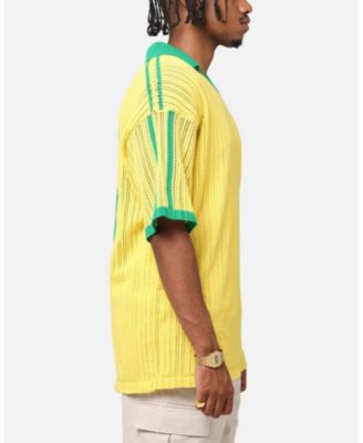 Men's Knit Jersey Yellow/Green