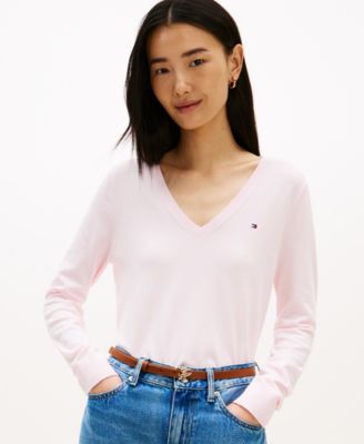 Women's V-Neck Knit Sweater