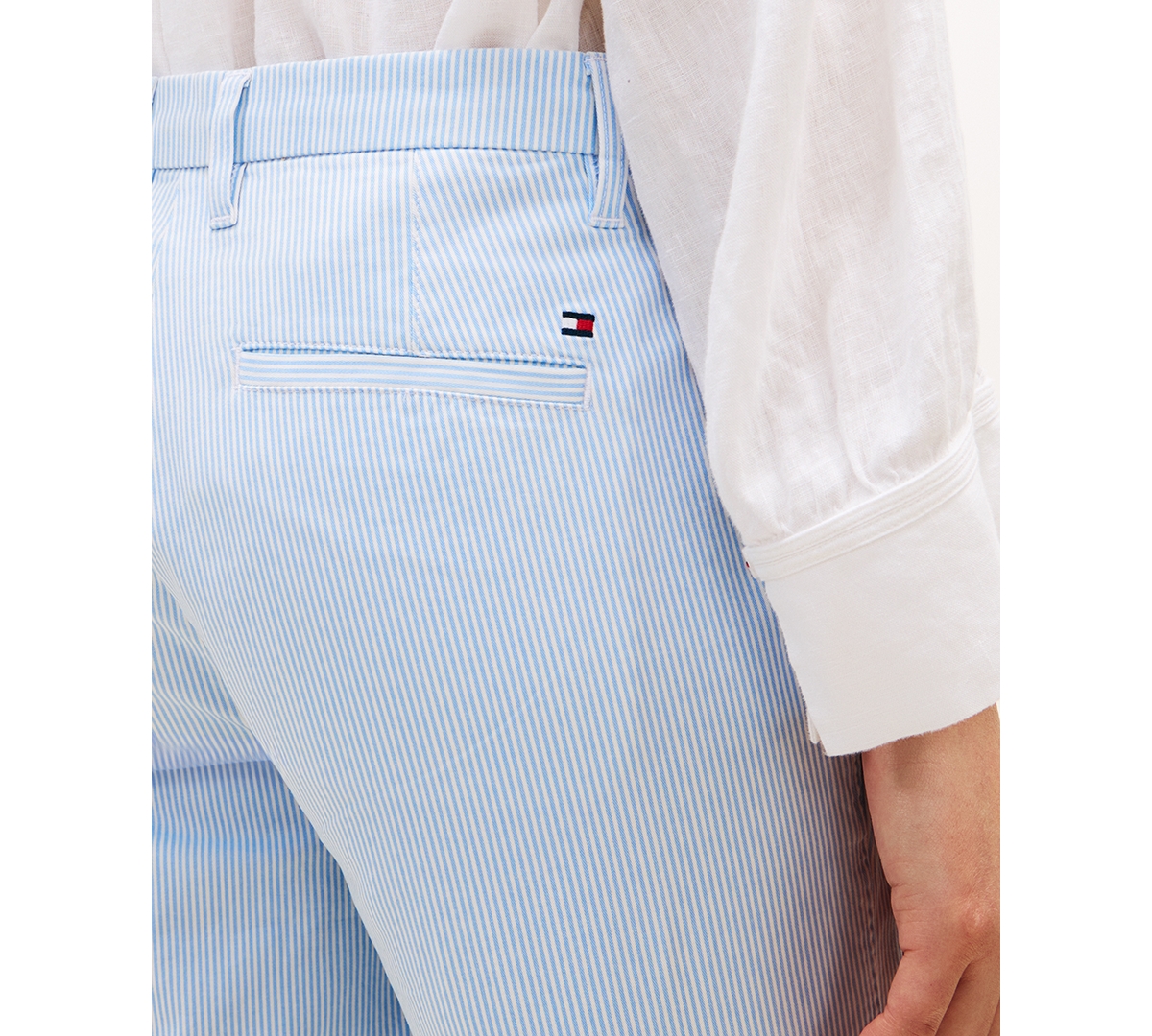 Tommy Hilfiger Women's Slim Straight Printed Shorts