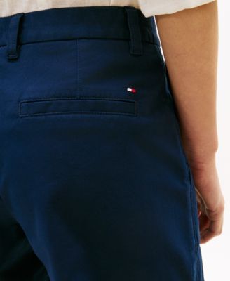 Women's Twill Slim Straight Shorts