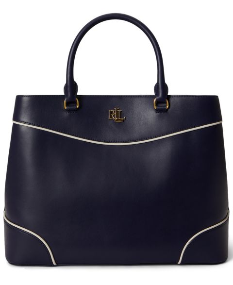 Сумки Lauren Ralph Lauren Full-Grain Leather Large Marcy Satchel Bag