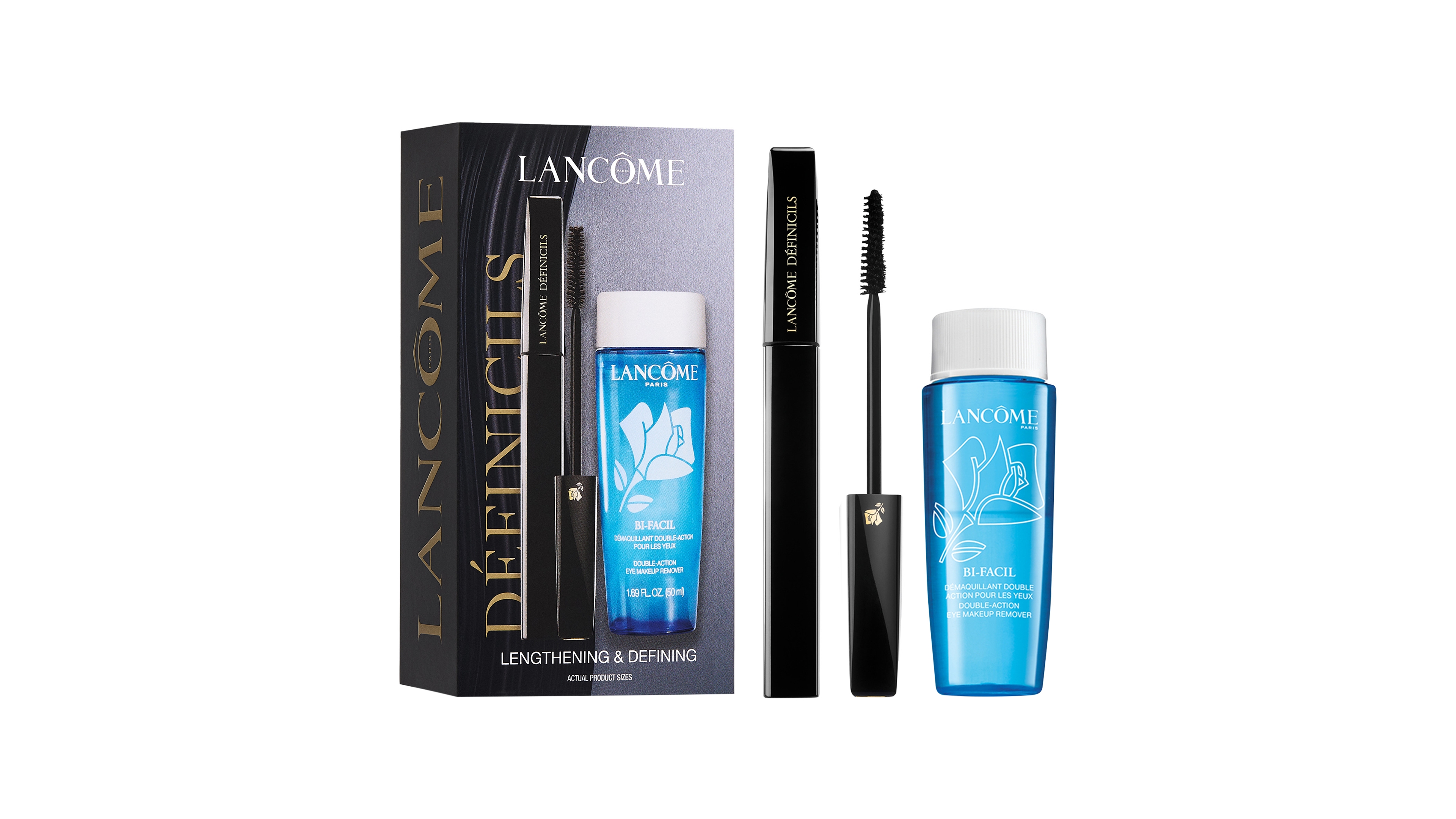 Lancome 2-Pc. Definicils Mascara and Bi-Facil Makeup Remover Gift Set